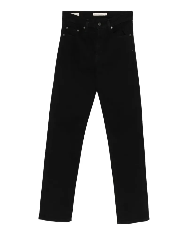 Levi's 724™ high-rise straight-leg jeans - Schwarz Schwarz