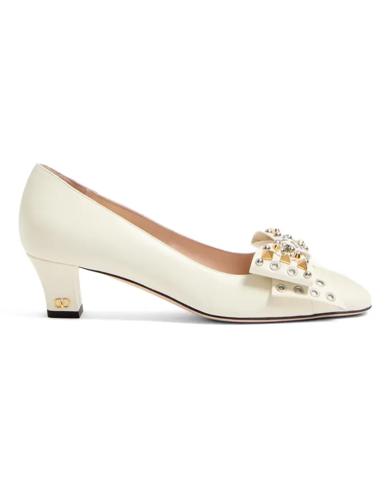 Valentino Garavani Bowow Pumps 45mm - Nude Nude