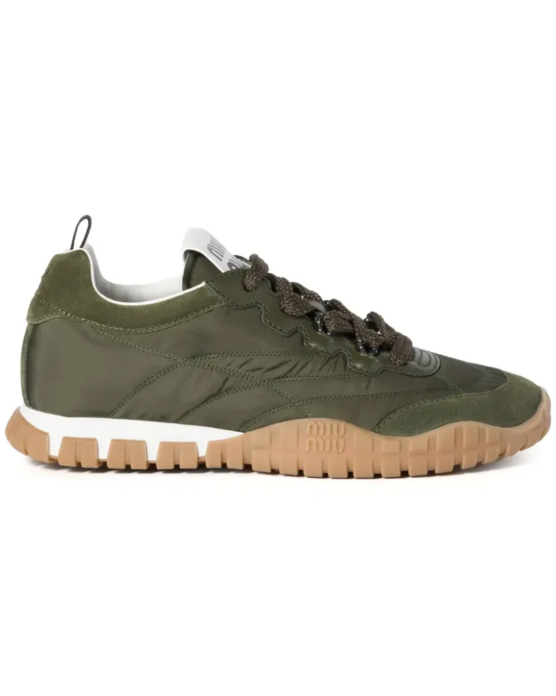 Miu Miu Tyre Sneakers - Grün Grün