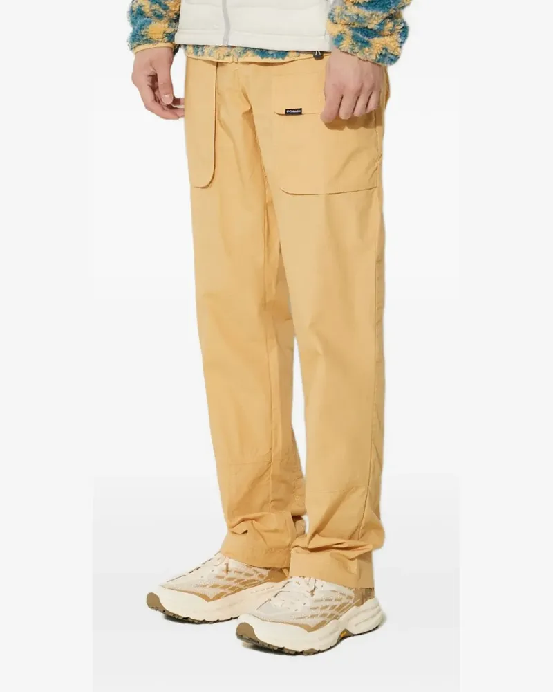 Columbia Sportswear Company Hose mit aufgesetzter Tasche - Gelb Gelb
