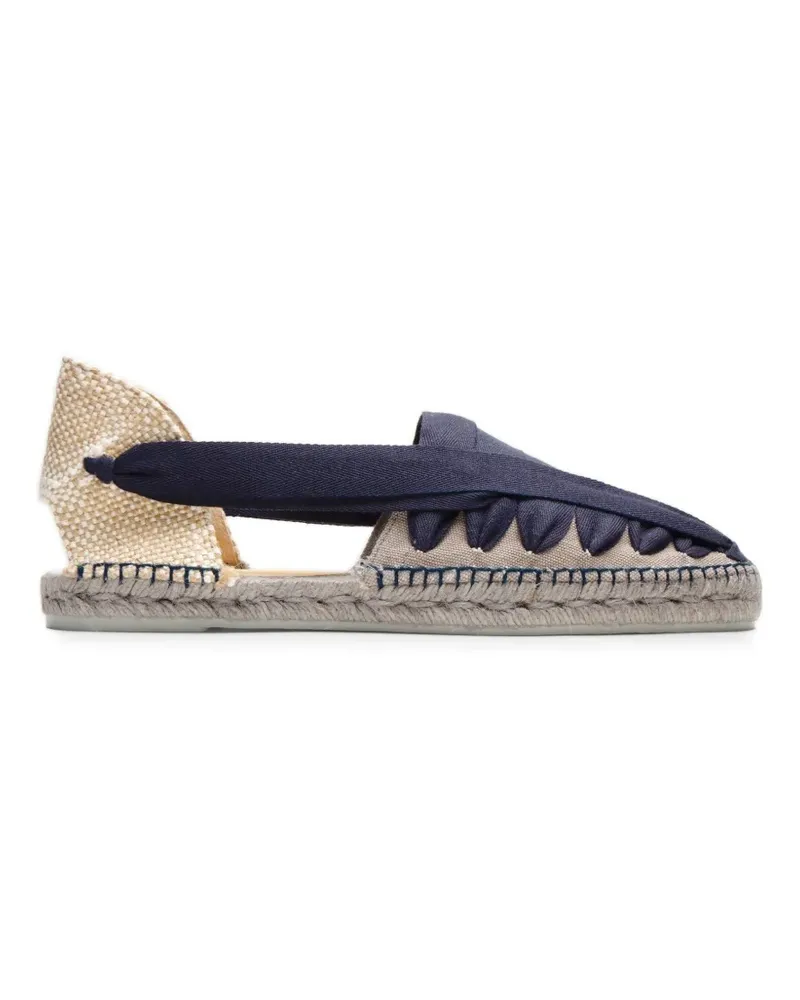 Castañer Norman Espadrilles mit elastischen Riemen - Blau Blau