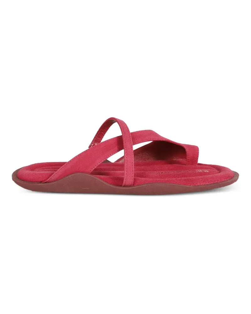 Gia Borghini Flache Riley Sandalen - Rot Rot