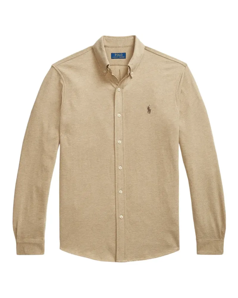 Ralph Lauren Hemd mit Logo - Nude Nude