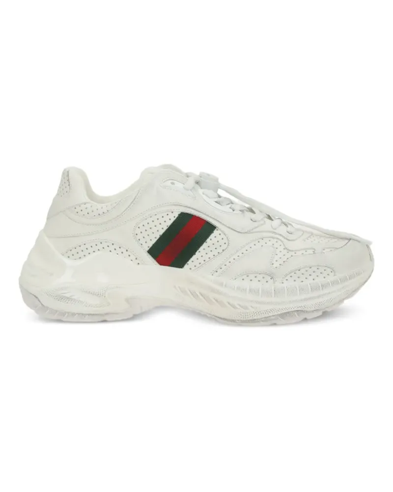 Gucci 2.0 striped sneakers - Weiß Weiß
