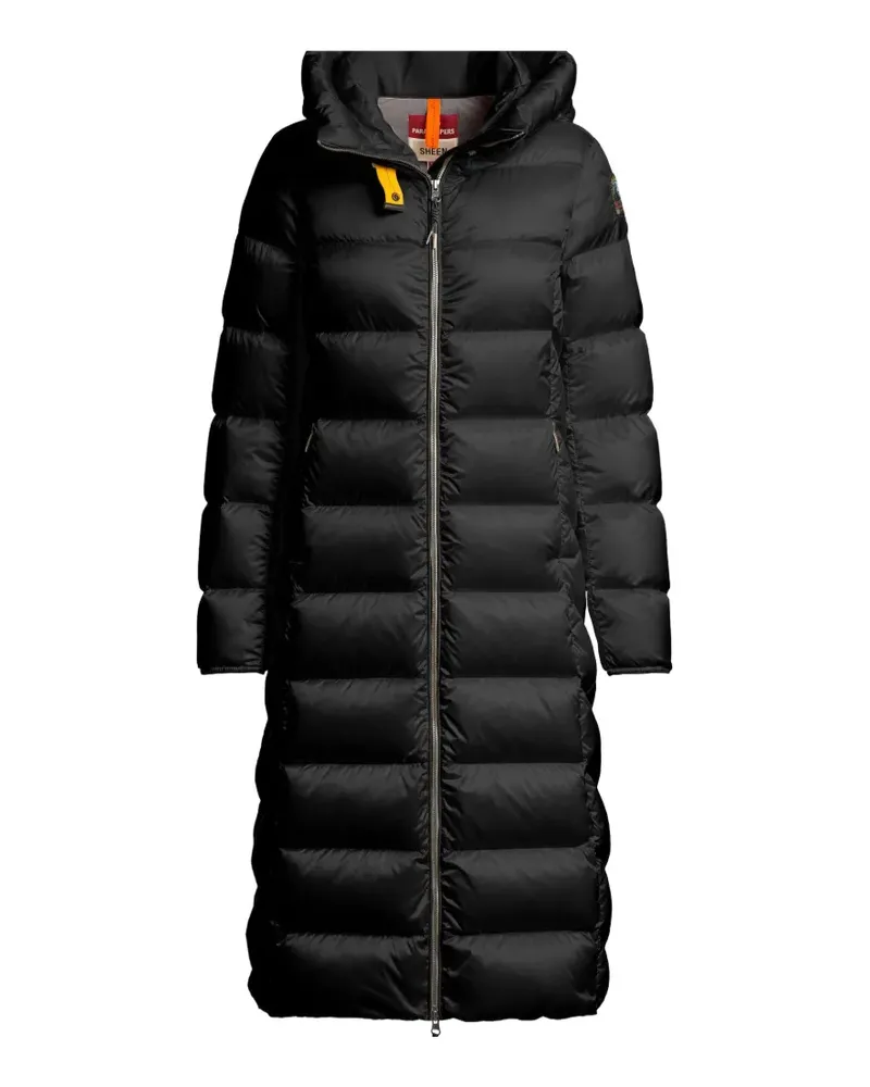 Parajumpers Leah Steppmantel mit Kapuze - Schwarz Schwarz