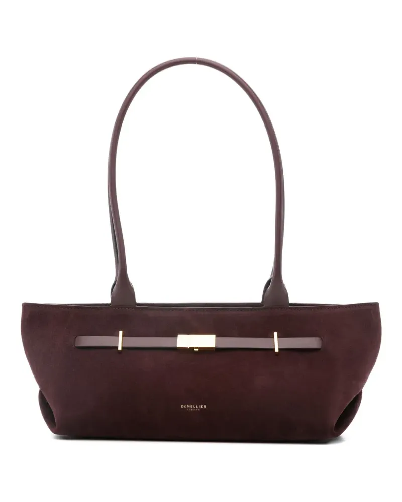 DeMELLIER New York suede shoulder bag - Rot Rot