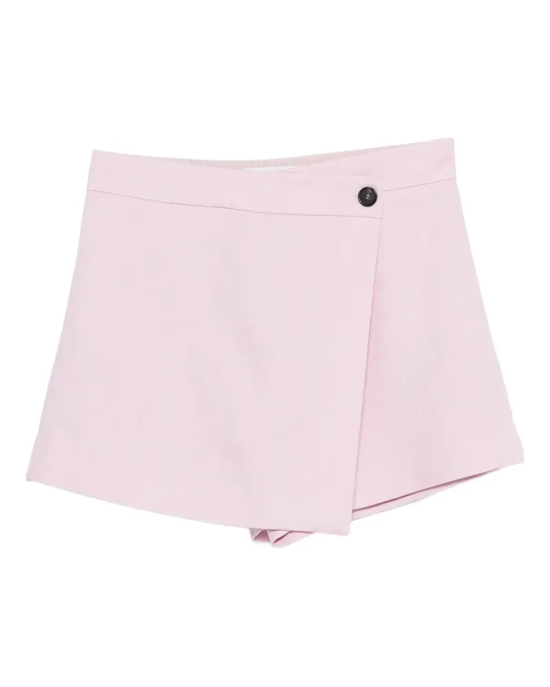 MSGM button wrap shorts - Rosa Rosa