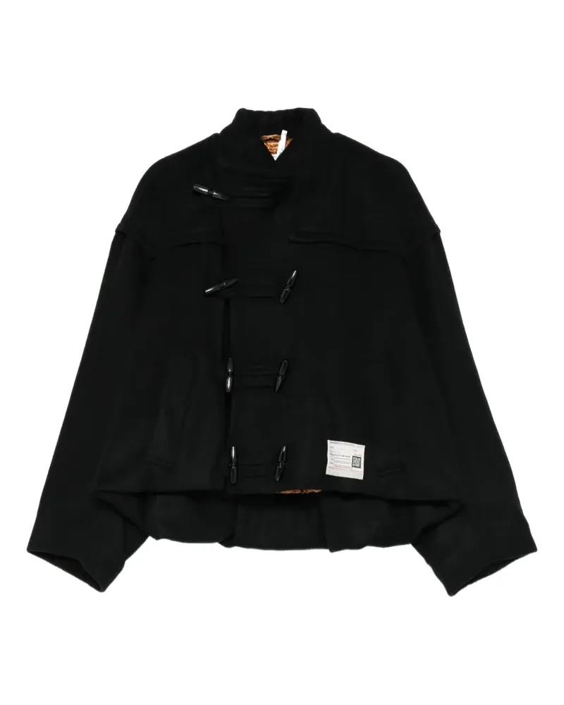 MIHARAYASUHIRO Dufflecoat mit gerolltem Saum - Schwarz Schwarz