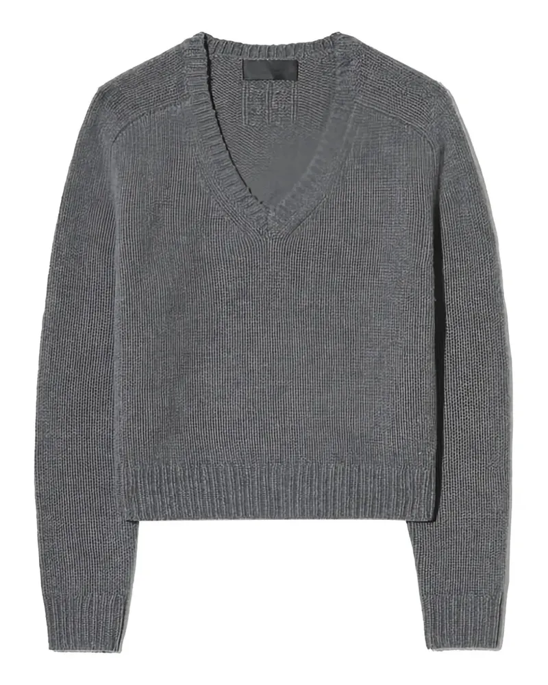 Nili Lotan Vicki V-neck sweater - Grau Grau