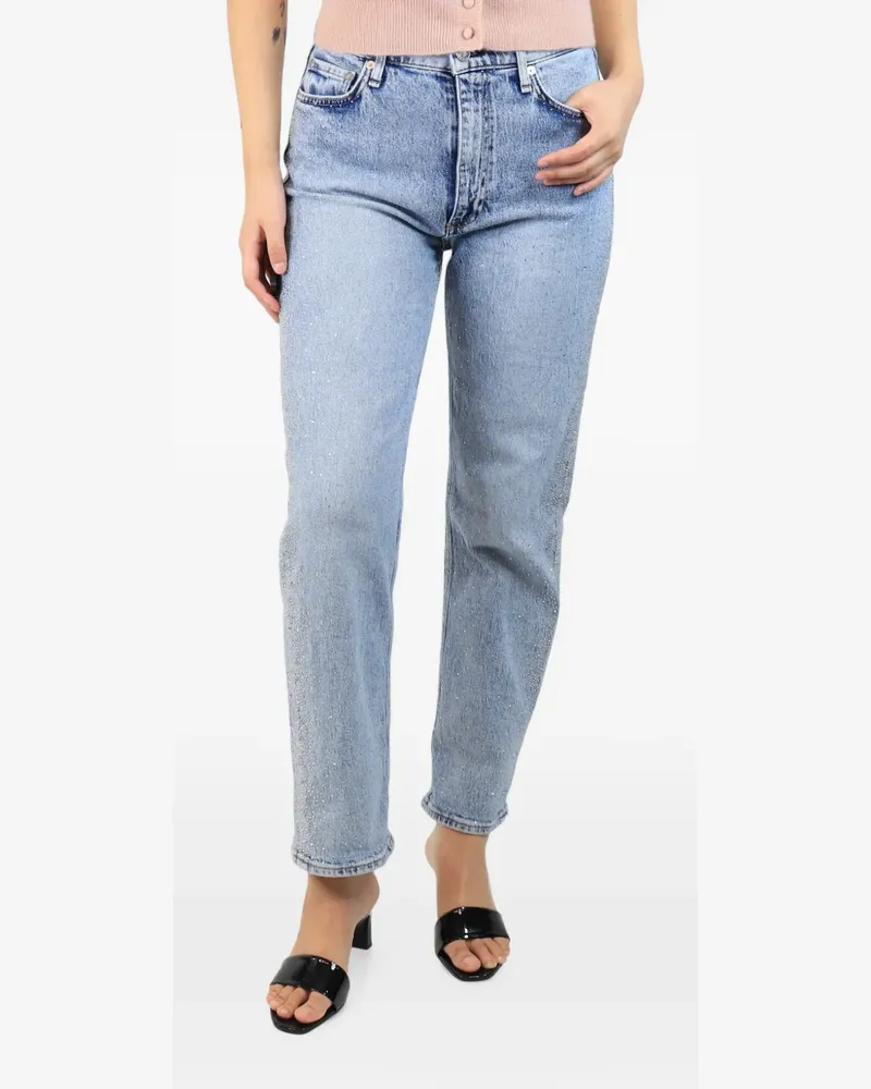Rag & Bone rhinestone-embellished jeans - Blau Blau