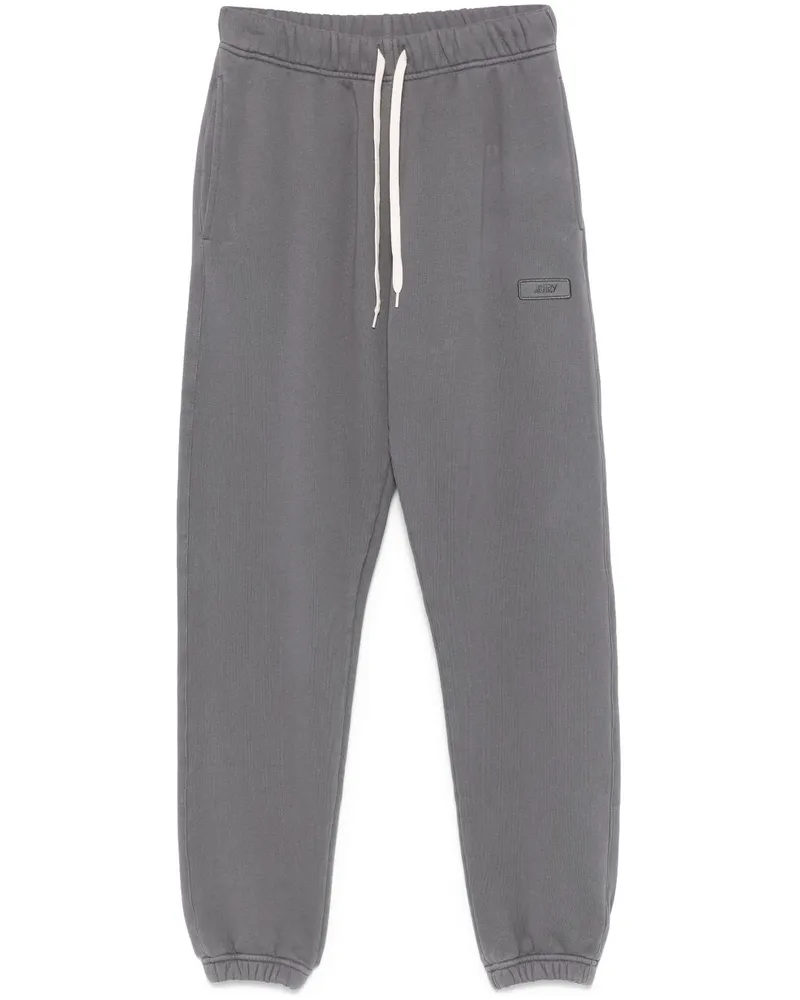 AUTRY Jogginghose mit Logo-Patch - Grau Grau