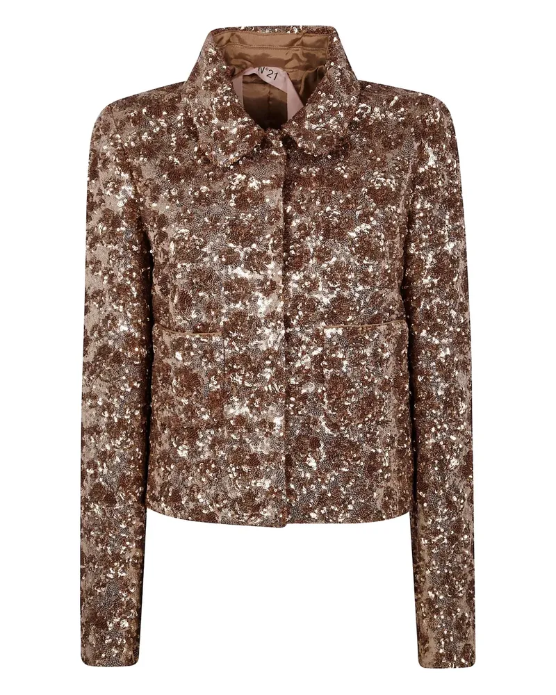 N° 21 Jacke mit Pailletten - Rosa Rosa