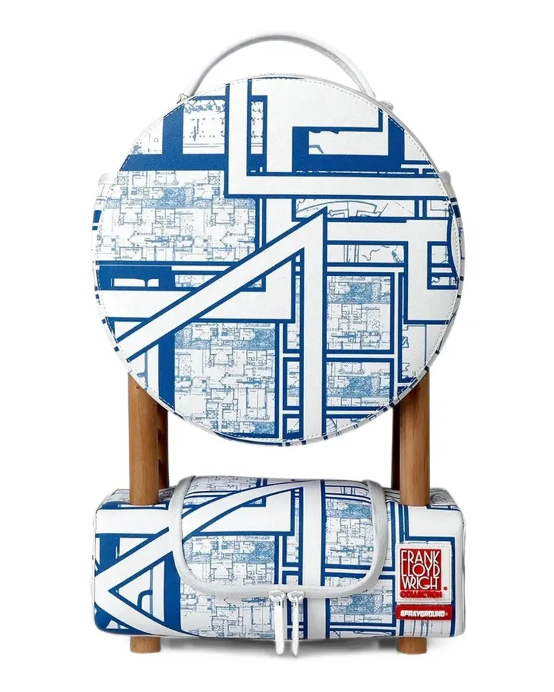 Sprayground Frank Lloyd Wright Rucksack - Weiß Weiß