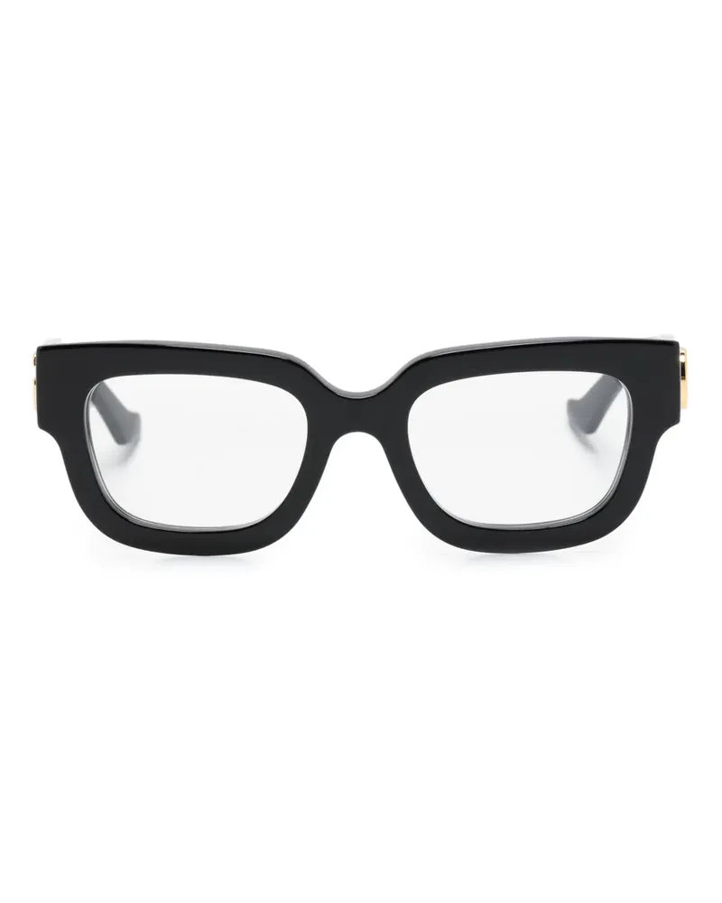 Gucci GG1548O Brille mit eckigem Gestell - Schwarz Schwarz