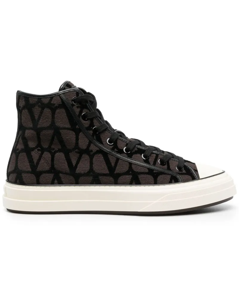 Valentino Garavani Tootaloop High-Top-Sneakers - Schwarz Schwarz