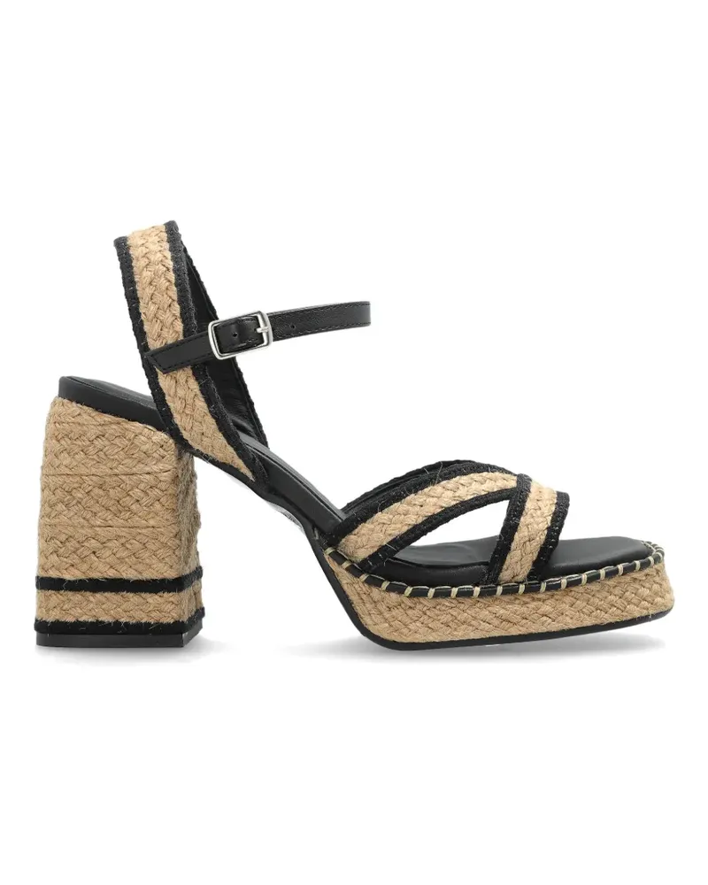 Castañer Sandalen mit Plateausohle - Nude Nude