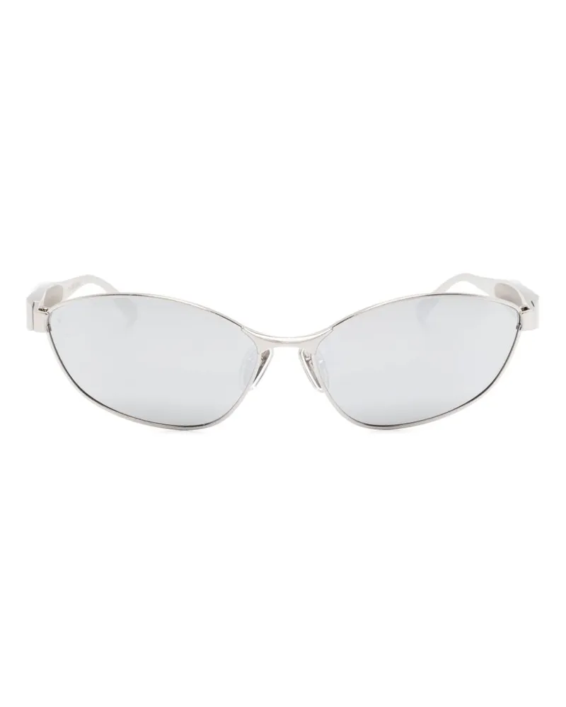 Balenciaga Sonnenbrille mit Cat-Eye-Gestell - Silber Silber