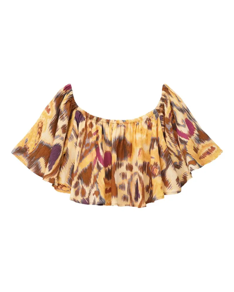 ba&sh Manthea Bluse - Gelb Gelb