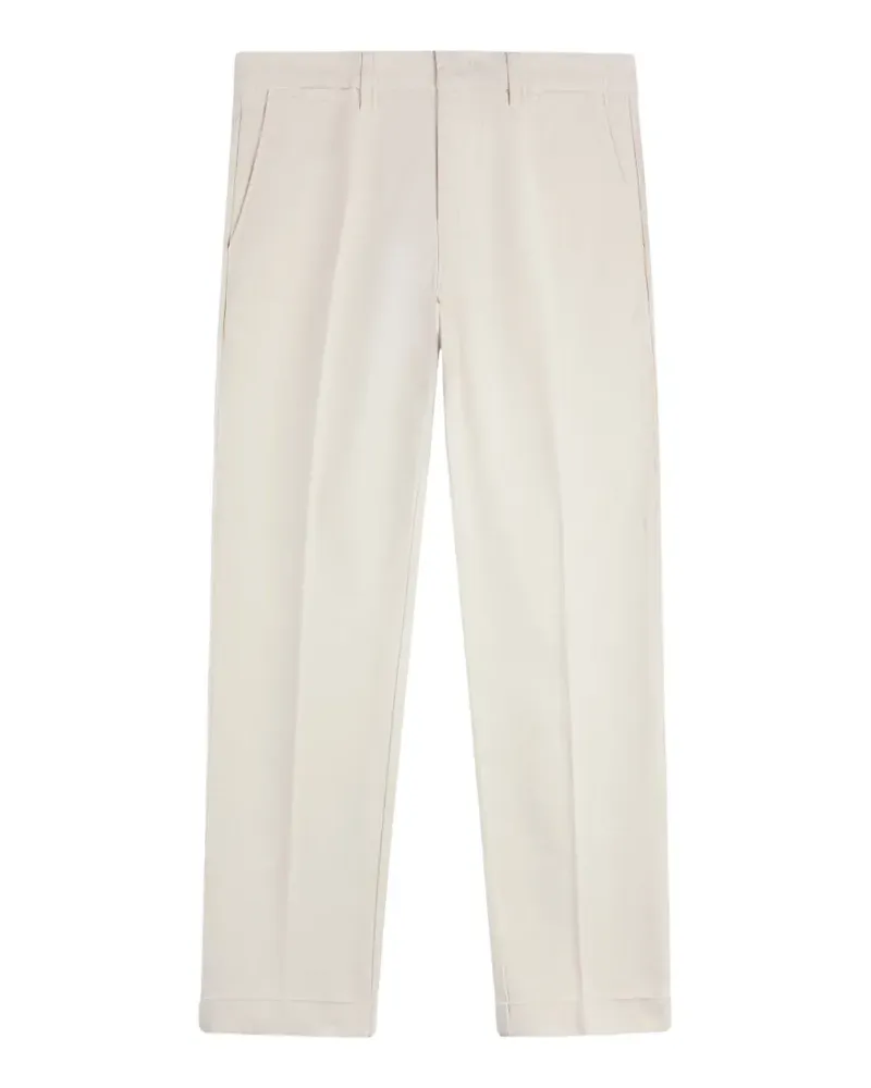 Fay Capri Hose mit Bügelfalten - Nude Nude
