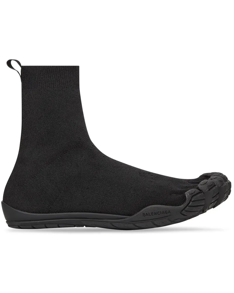 Balenciaga Flex Toe Sock-Sneakers - Schwarz Schwarz