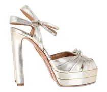 Plateau Pumps - Silber