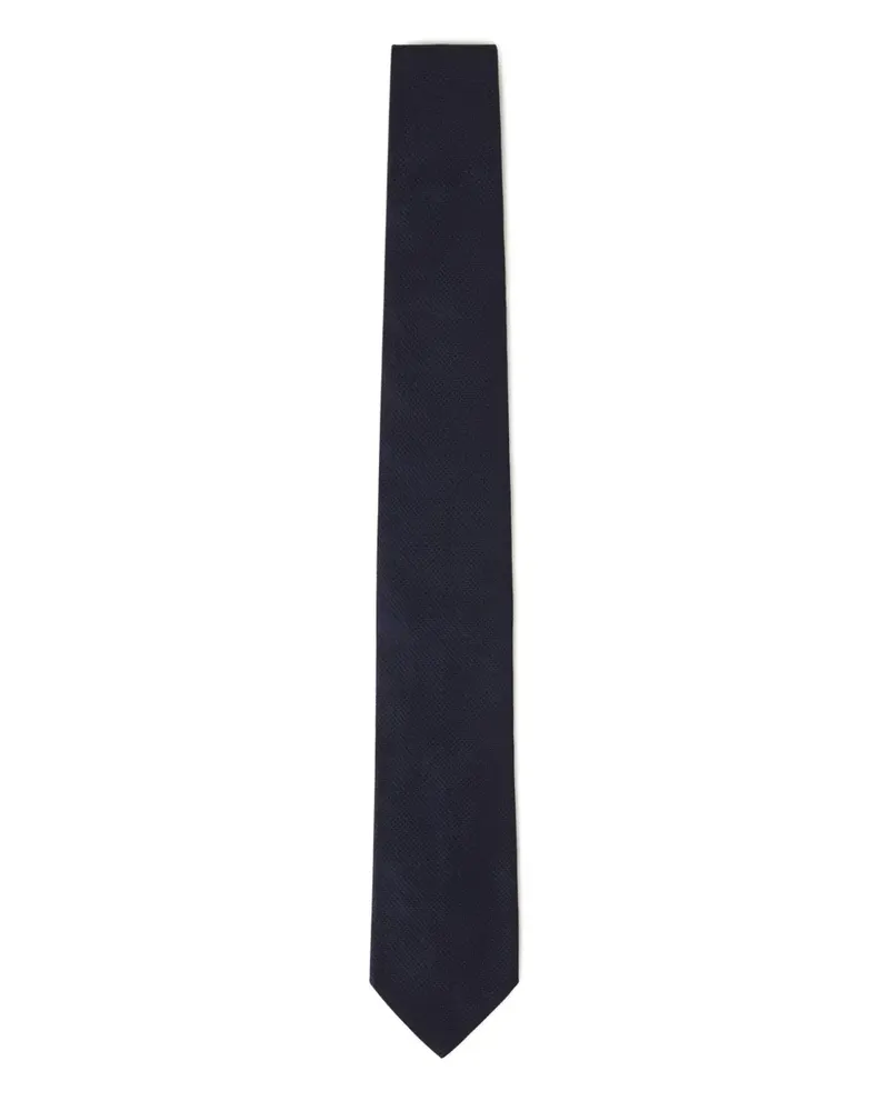 Lanvin Krawatte aus Seide - Blau Blau
