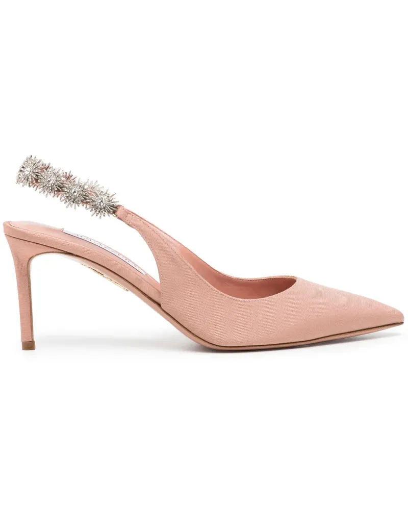 Aquazzura Comet Link Pumps 80mm - Rosa Rosa