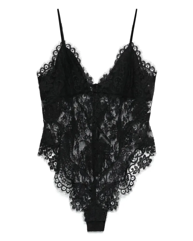 Zimmermann Lace Teddy Body - Schwarz Schwarz