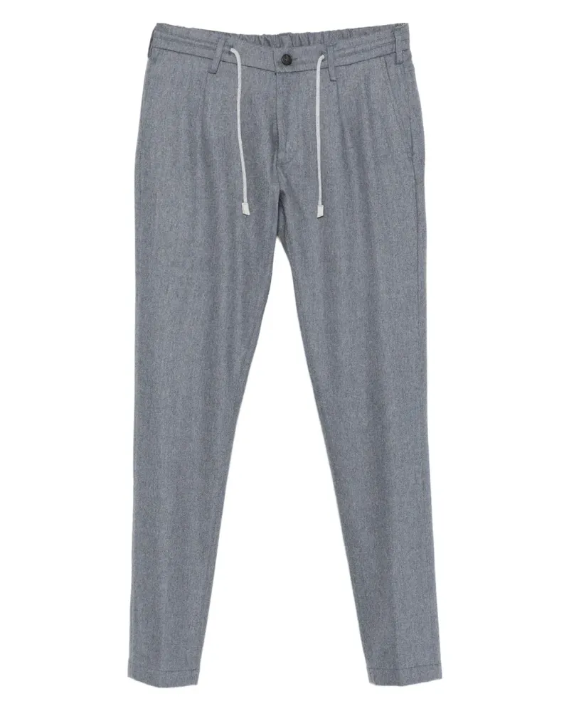Eleventy Tapered-Hose mit Kordelzug - Blau Blau