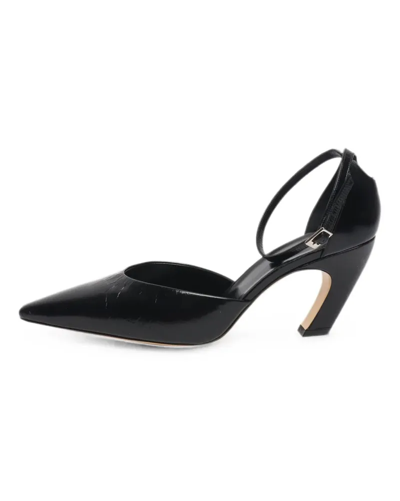Le Monde Béryl Victoria leather heeled pumps - Schwarz Schwarz