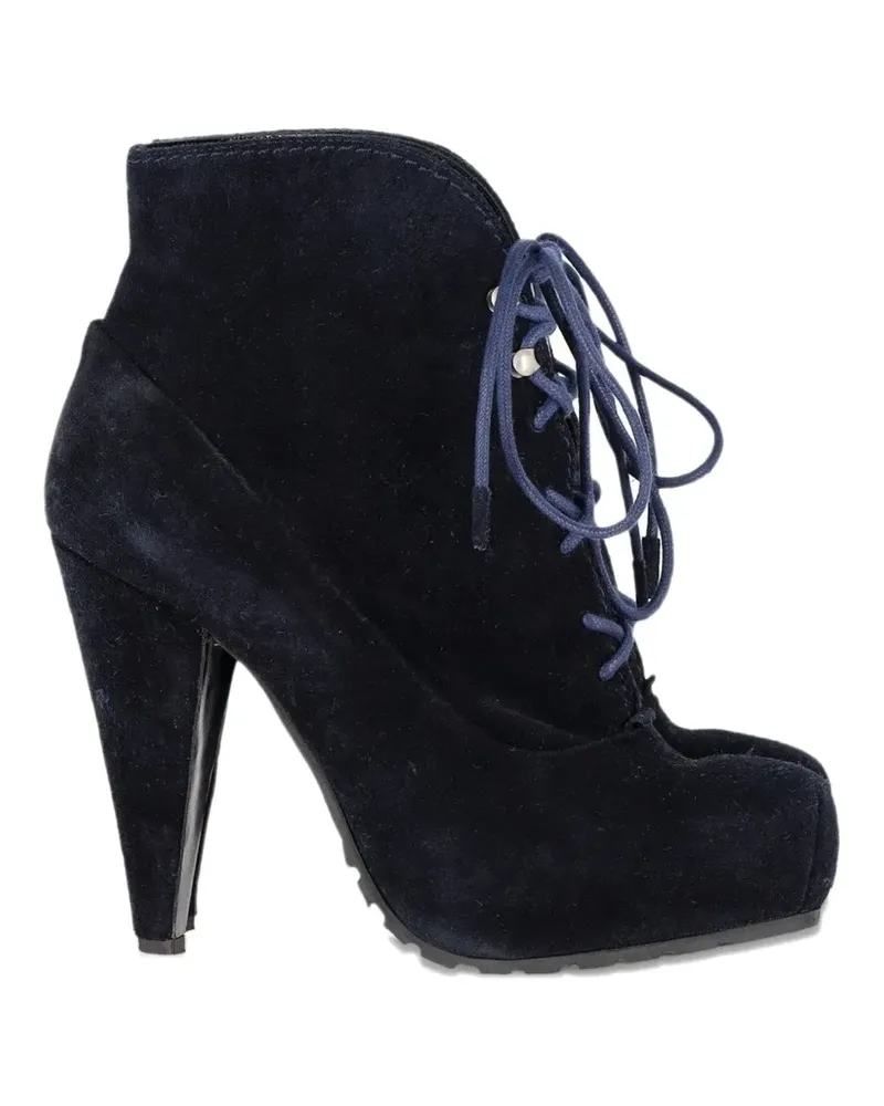 Proenza Schouler lace-up boots - Blau Blau
