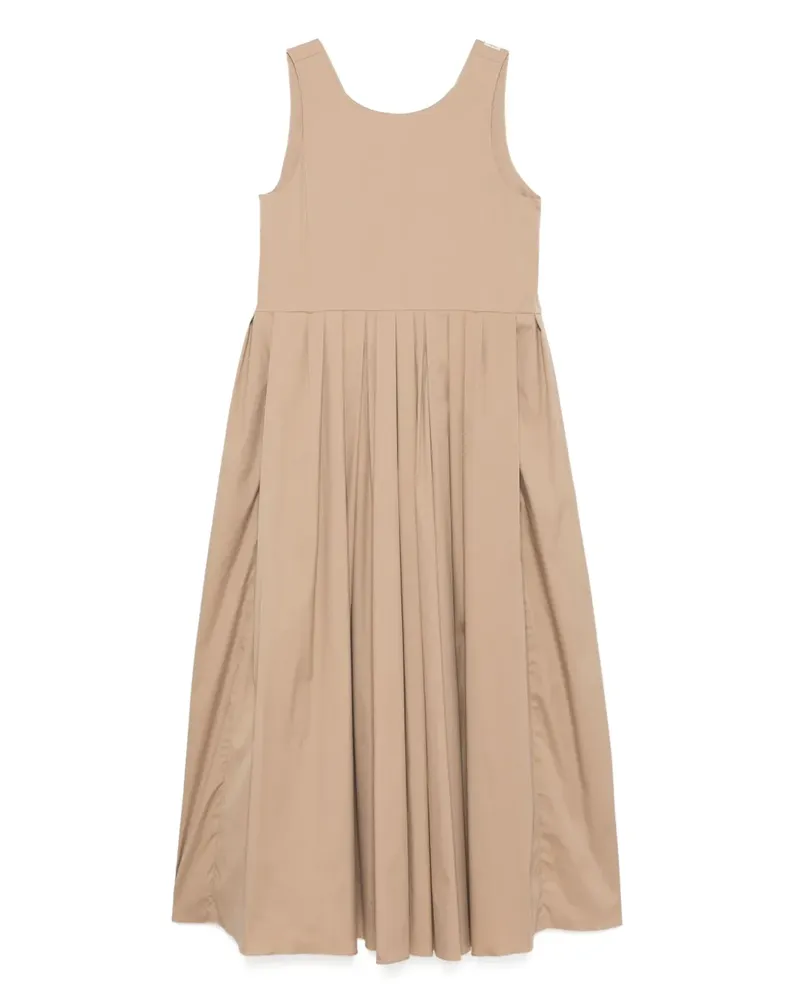 Max Mara Moira Midikleid - Braun Braun
