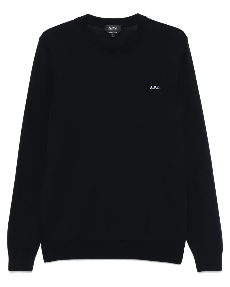 A.P.C. Louis T-Shirt - Blau Blau