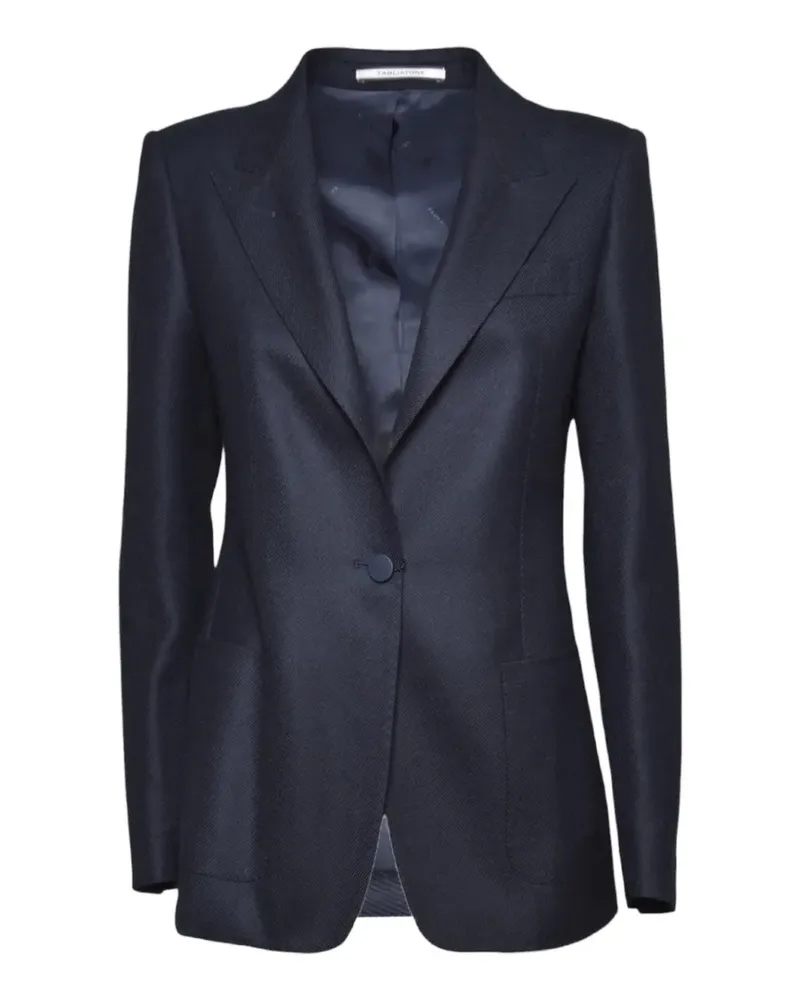 Tagliatore Einreihiges Parisian Blazer mit steigendem Revers - Blau Blau