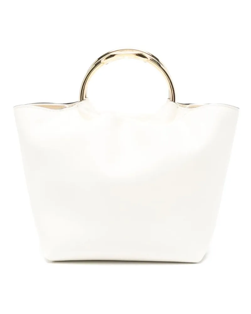 Valentino Garavani Shopper mit V-Logo - Weiß Weiß