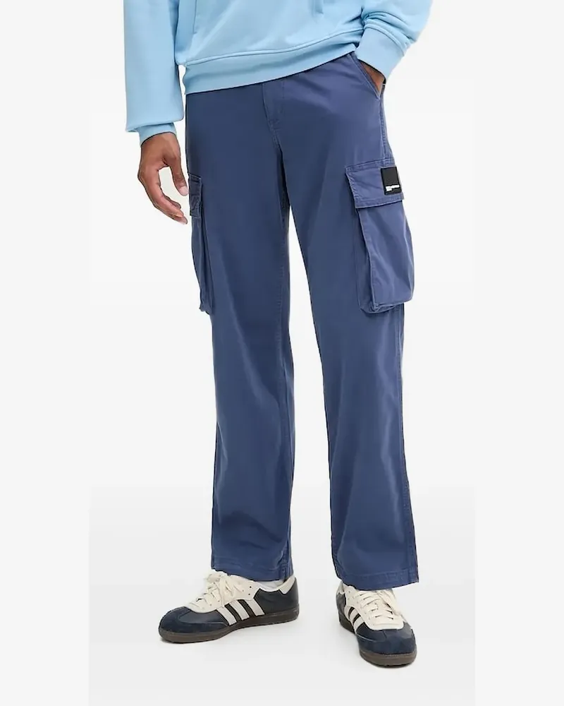 Karl Lagerfeld Hose mit aufgesetzter Tasche - Blau Blau