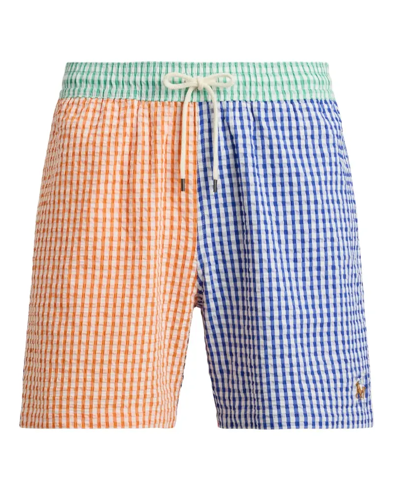 Ralph Lauren Shorts mit Vichy-Karomuster - Orange Orange
