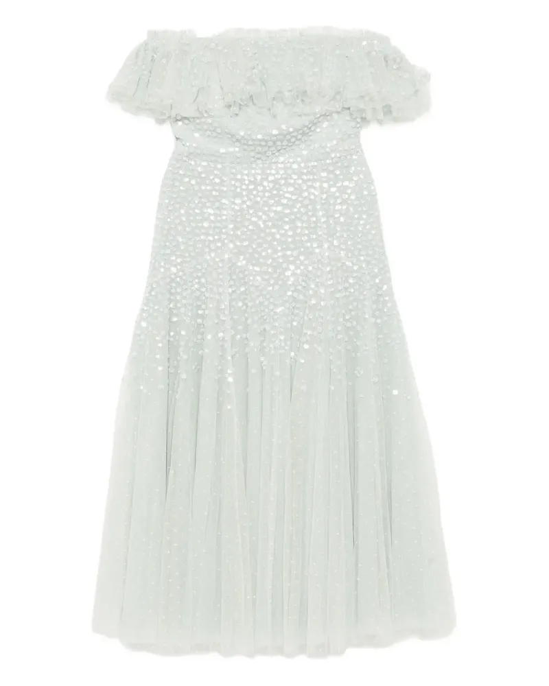 Needle & Thread Ballerina Kleid - Blau Blau