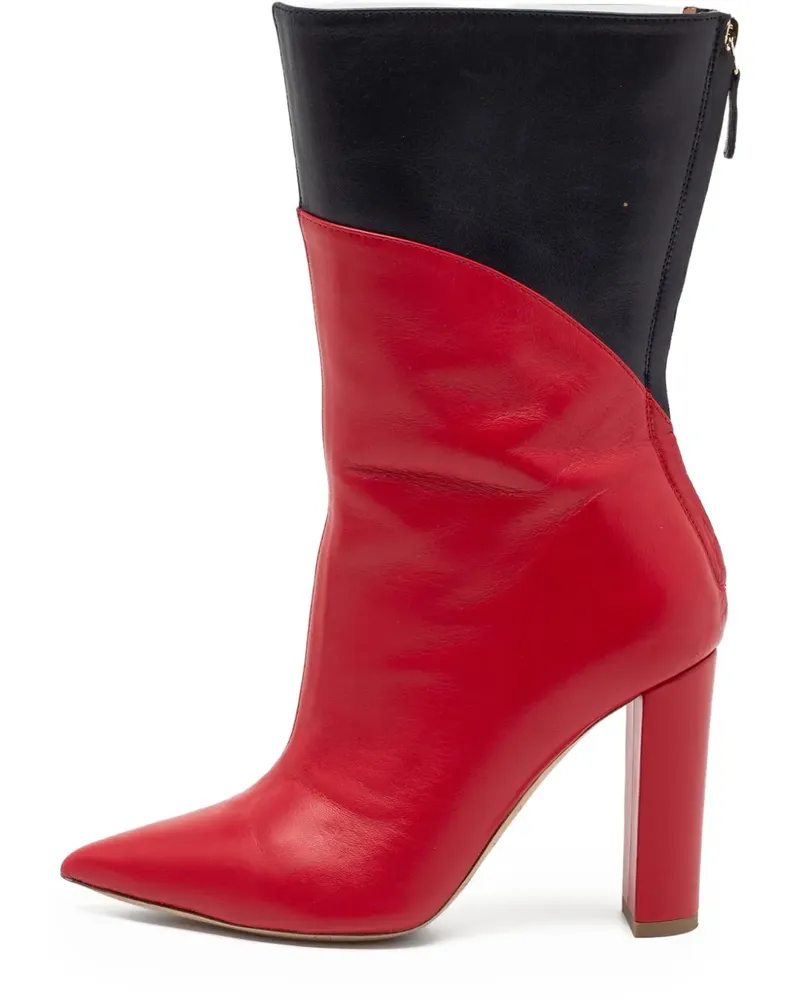 Malone Souliers x Roy Luwolt pre-owned Stiefeletten in Colour-Block-Optik 95mm - Rot Rot