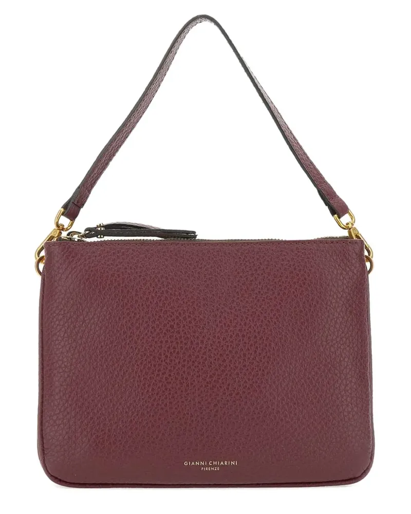 Gianni Chiarini Schultertasche aus Leder - Rot Rot