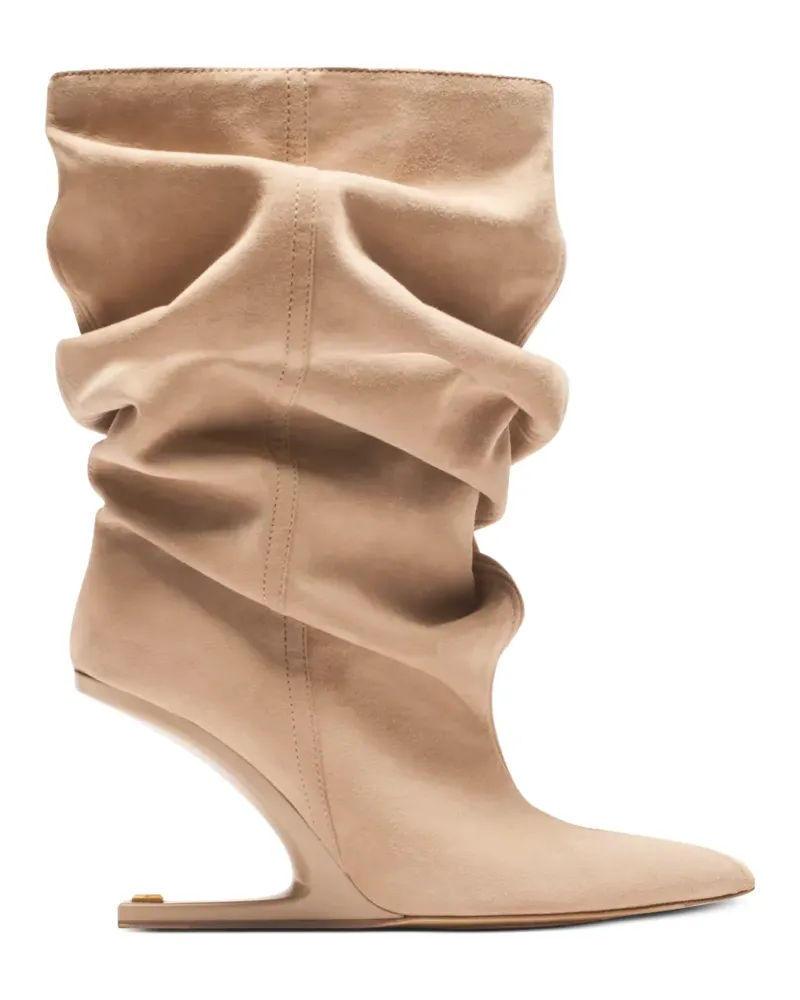 Balmain No Wedge Stiefeletten - Nude Nude