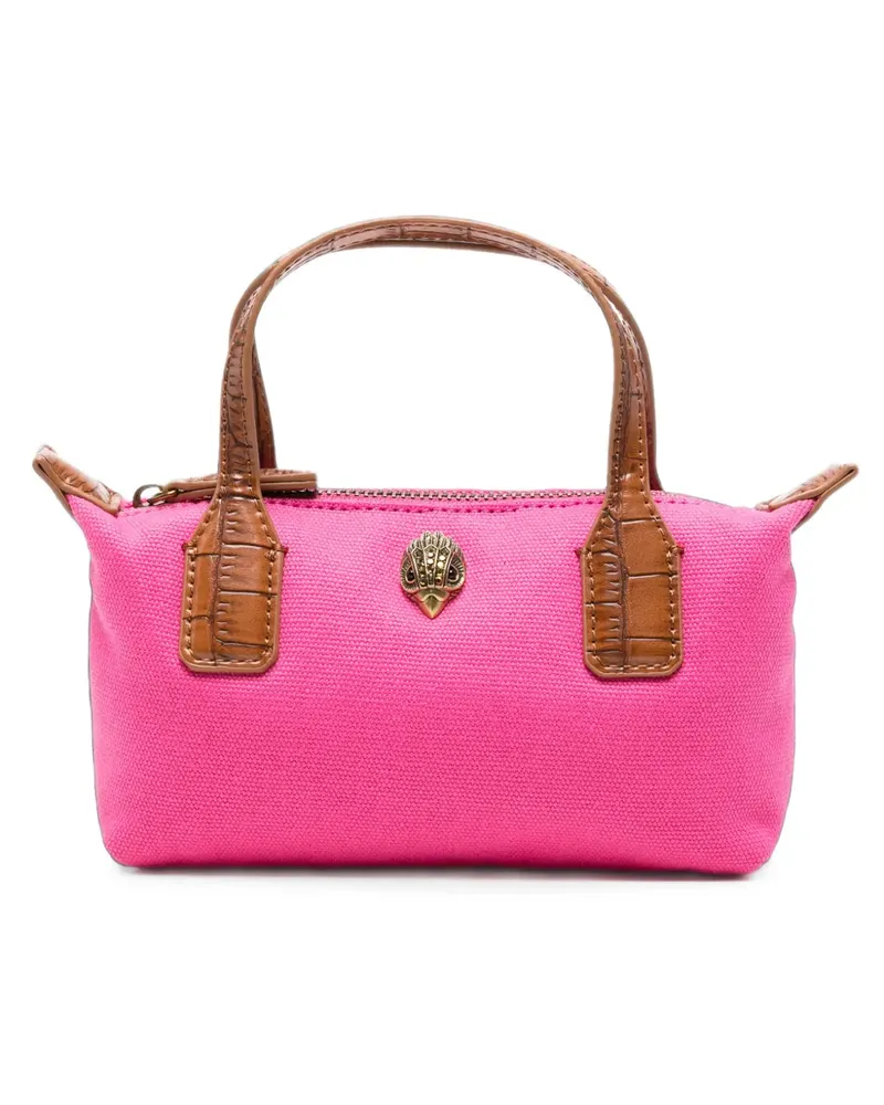 Kurt Geiger Tiny Sloane Eagle-plaque mini bag - Rosa Rosa