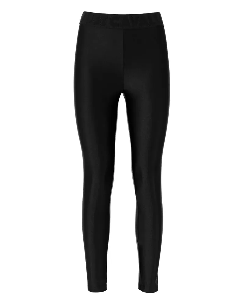Just Cavalli Leggings mit Logo-Bund - Schwarz Schwarz
