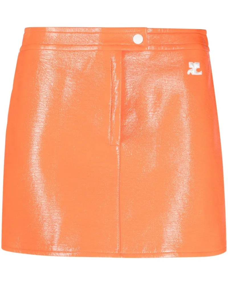 Courrèges Reedition Vinyl-Rock - Orange Orange