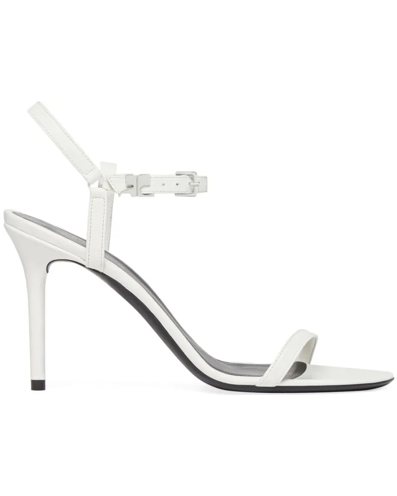 Courrèges Sandalen aus Leder - Weiß Weiß