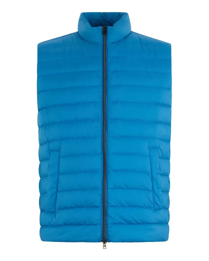 Herno quilted sleeveless gilet - Blau Blau