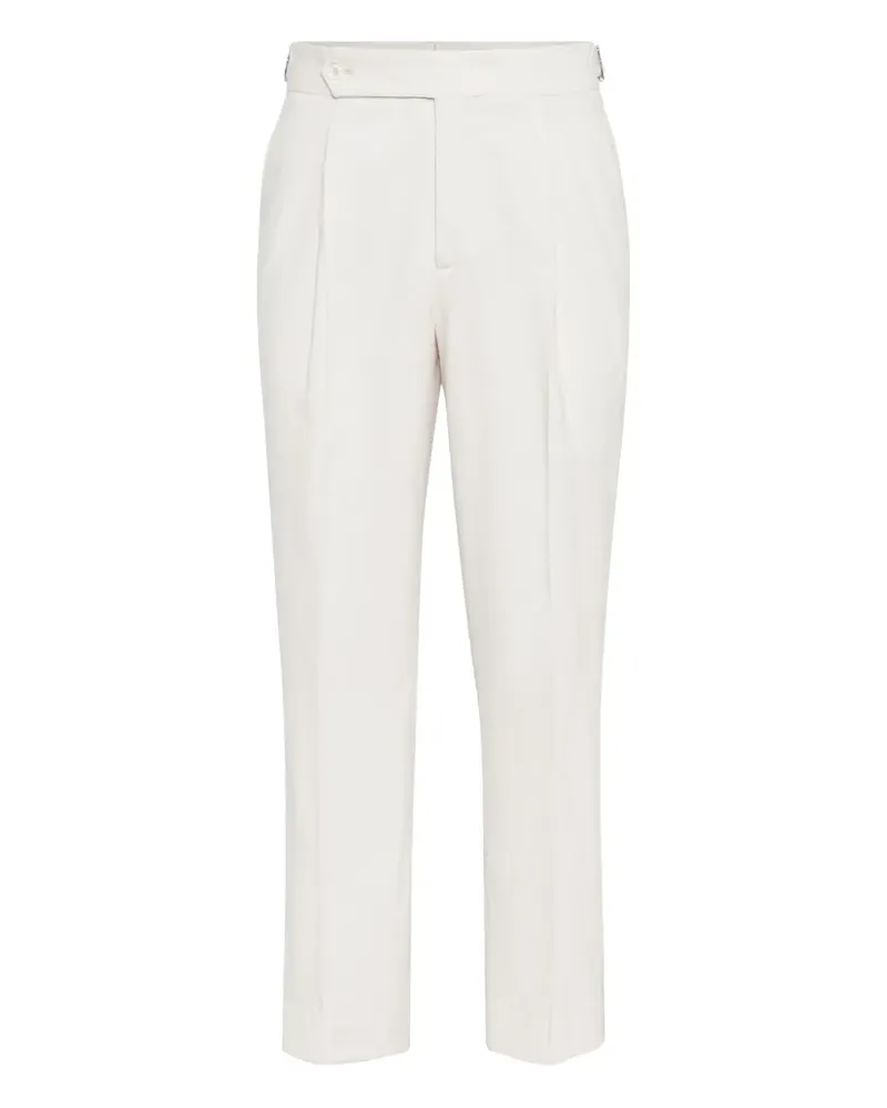 Brunello Cucinelli Klassische Hose - Weiß Weiß