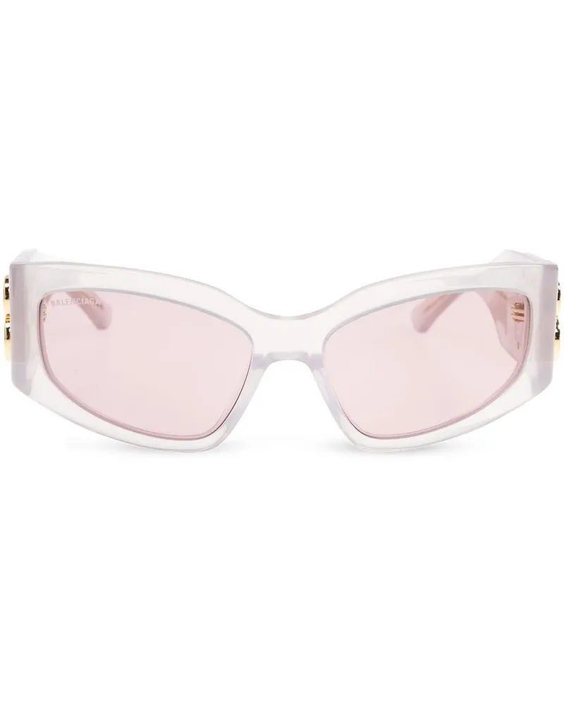 Balenciaga Bossy Sonnenbrille - Nude Nude