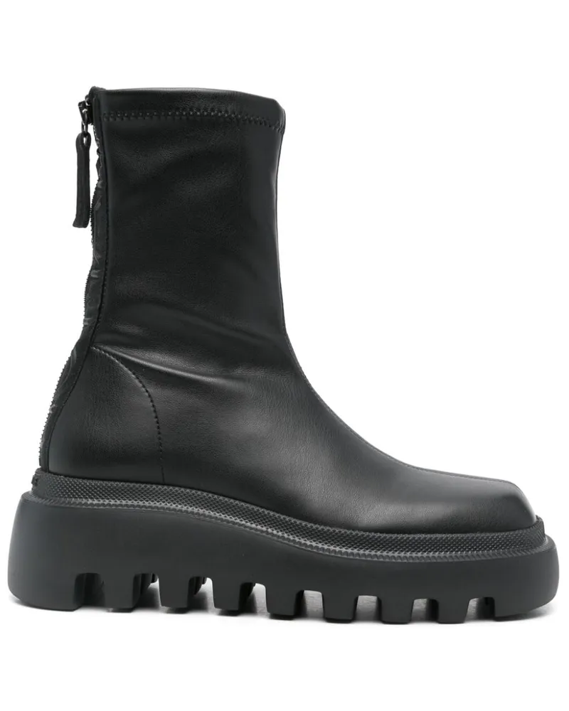 Vic Matié Wedge-Stiefel 65mm - Schwarz Schwarz
