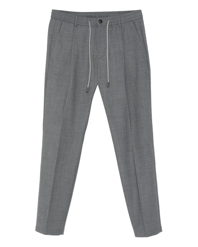 Gran Sasso Hose mit Kordelzug - Grau Grau